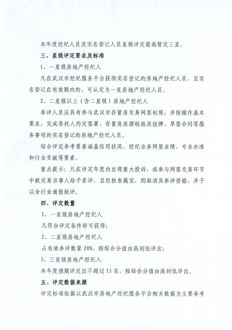 星级评定通知00